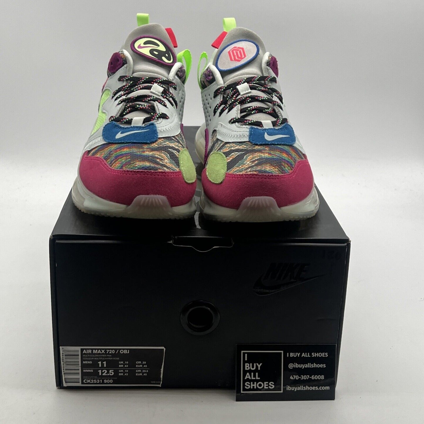 Size 11 - Nike Odell Beckham Jr x Air Max 720 Young King Of The Drip CK2531-900
