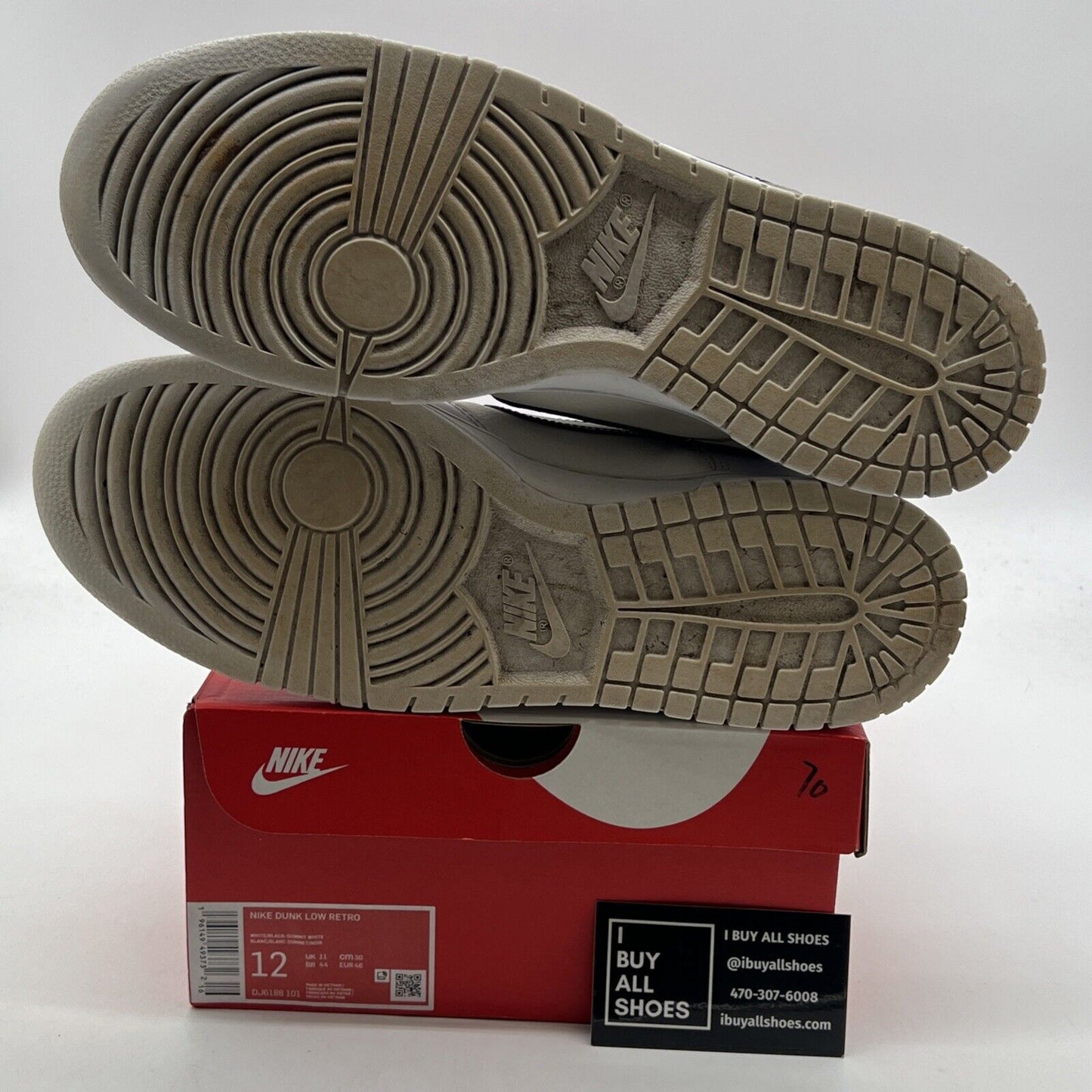 Size 12 - Nike Dunk Low Reverse Panda (DJ6188-101)