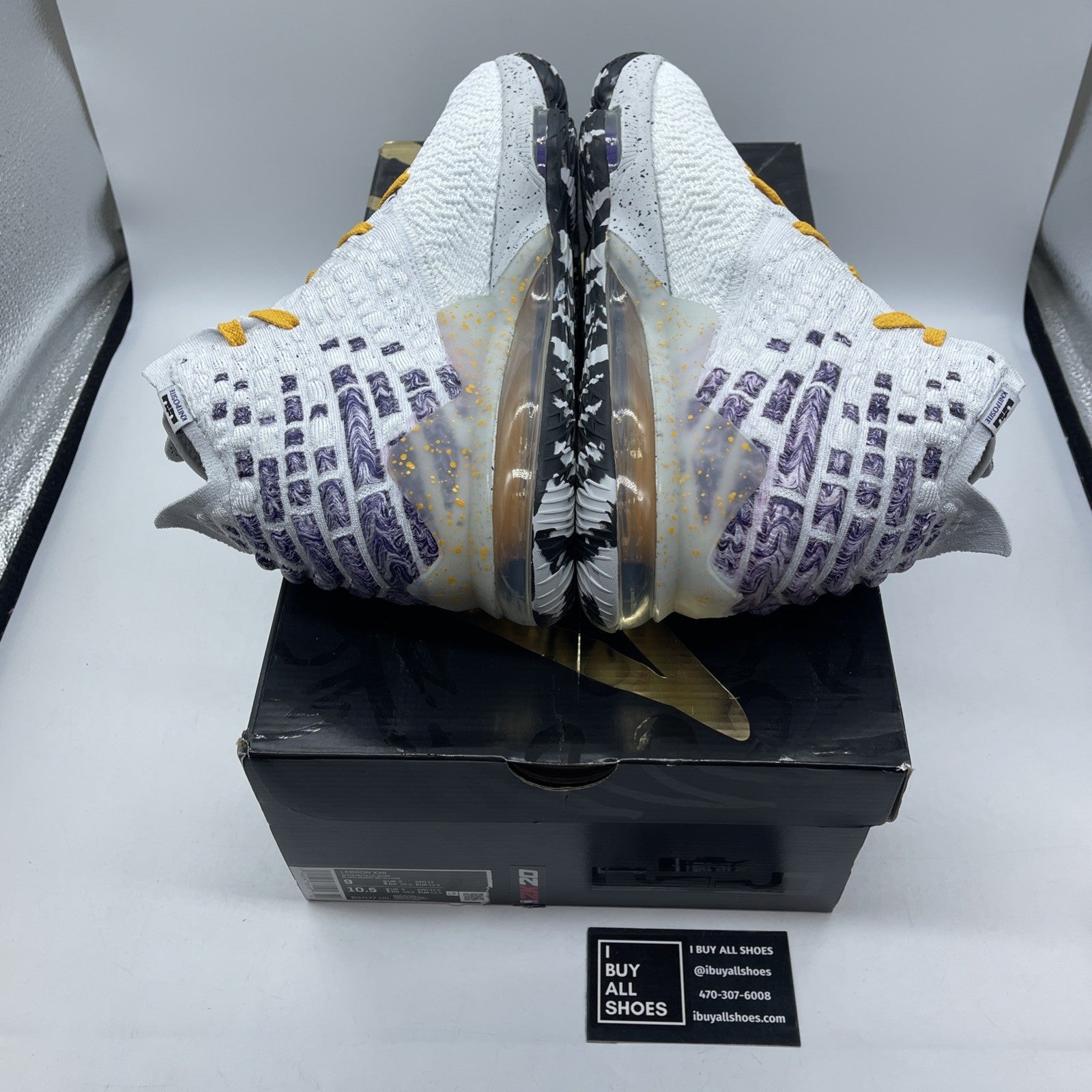 Size 9 - Nike NBA 2K20 x LeBron 17 Gamer Exclusive Bron 2K Playoffs (BQ3177-101)