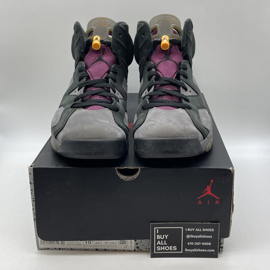 Size 10.5 - Air Jordan 6 Bordeaux Grey Black Suede (CT8529-063)
