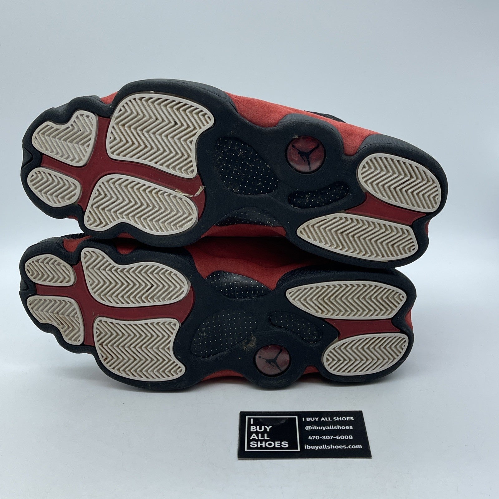 Size 11 - Jordan 13 Retro Bred 2017 Red Black Suede (414571-004)