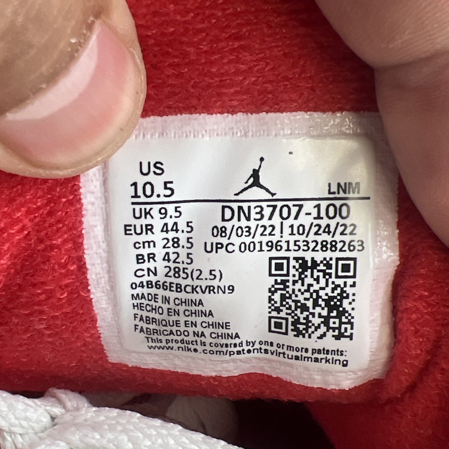 Size 10.5 - Air Jordan 3 Retro Mid White Cement Reimagined (DN3707-100)
