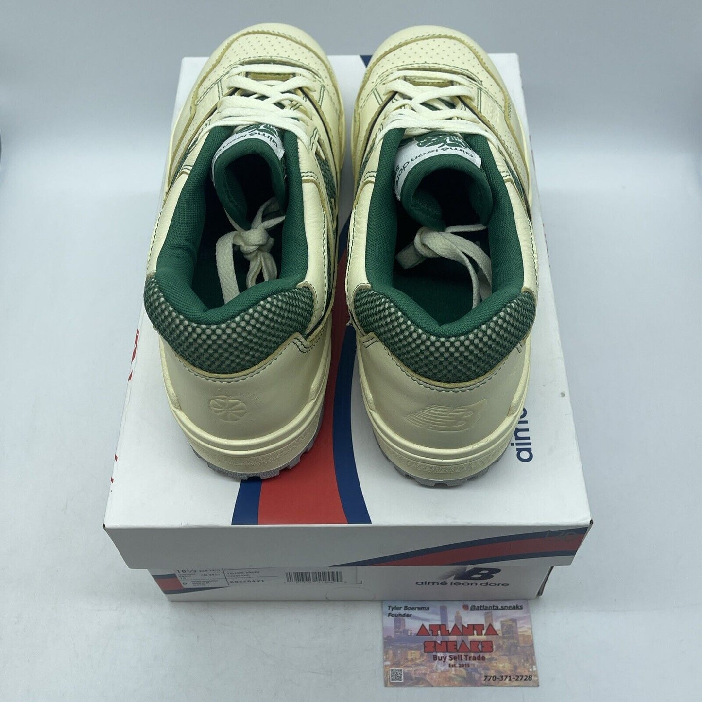 Size 10.5 - New Balance Aimé Leon Dore x 550 Masaryk Classic Pine (BB550AY1)