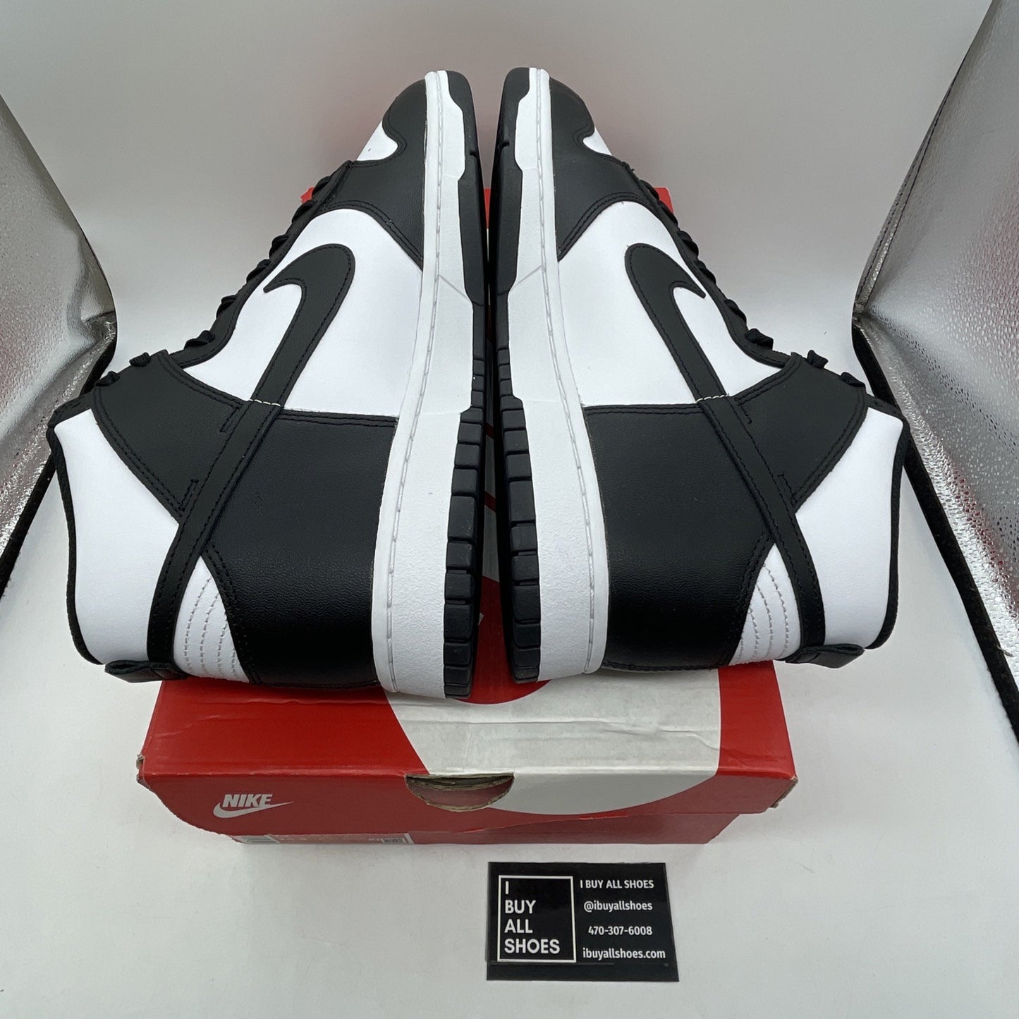 Size 13 - Nike Dunk High Black White (DD1399105)