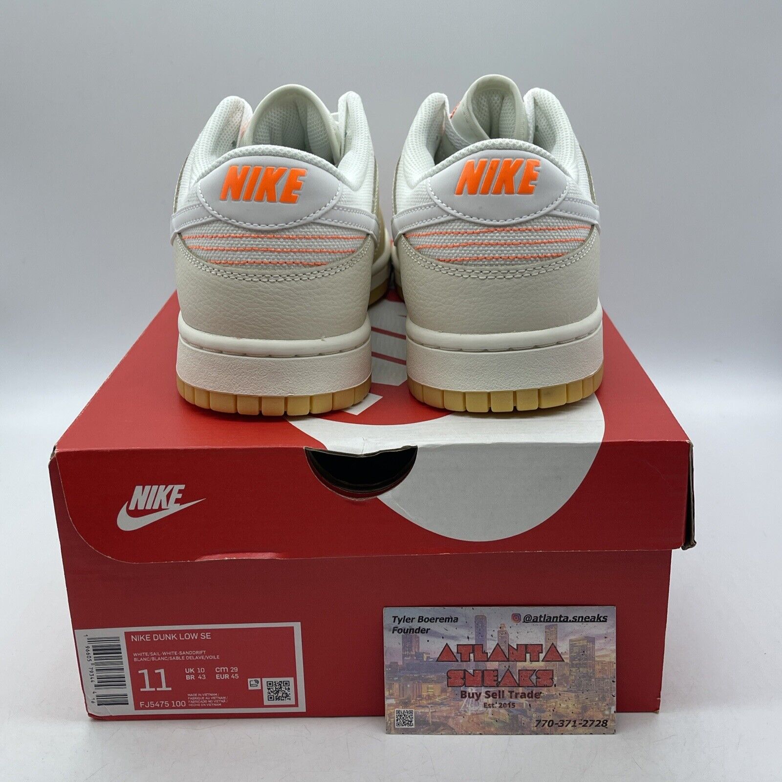 Size 11 - Nike Dunk SE Low If Lost Return To Suede Leather Brown (FJ5475-100)