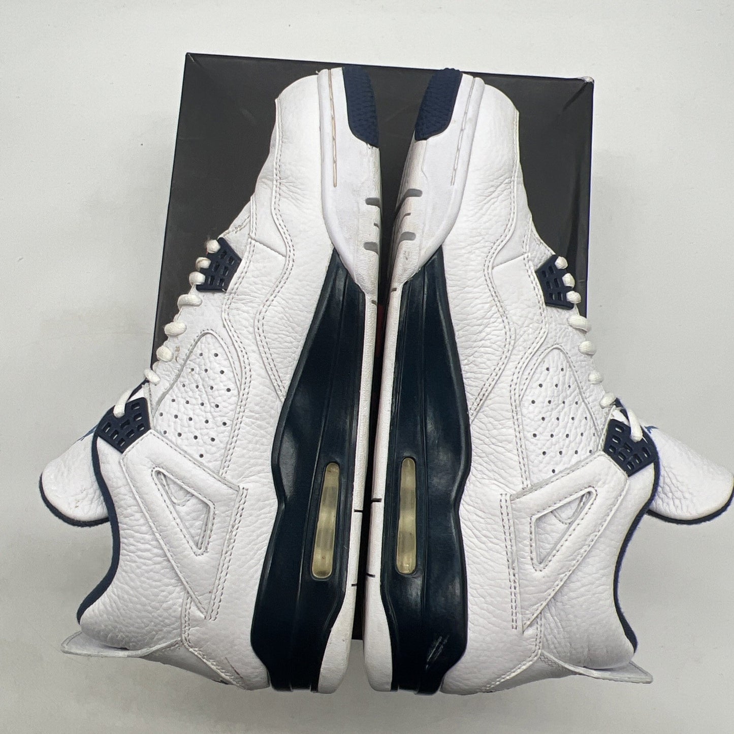 Size 12 - Air Jordan 4 Retro LS Columbia (314254-107)
