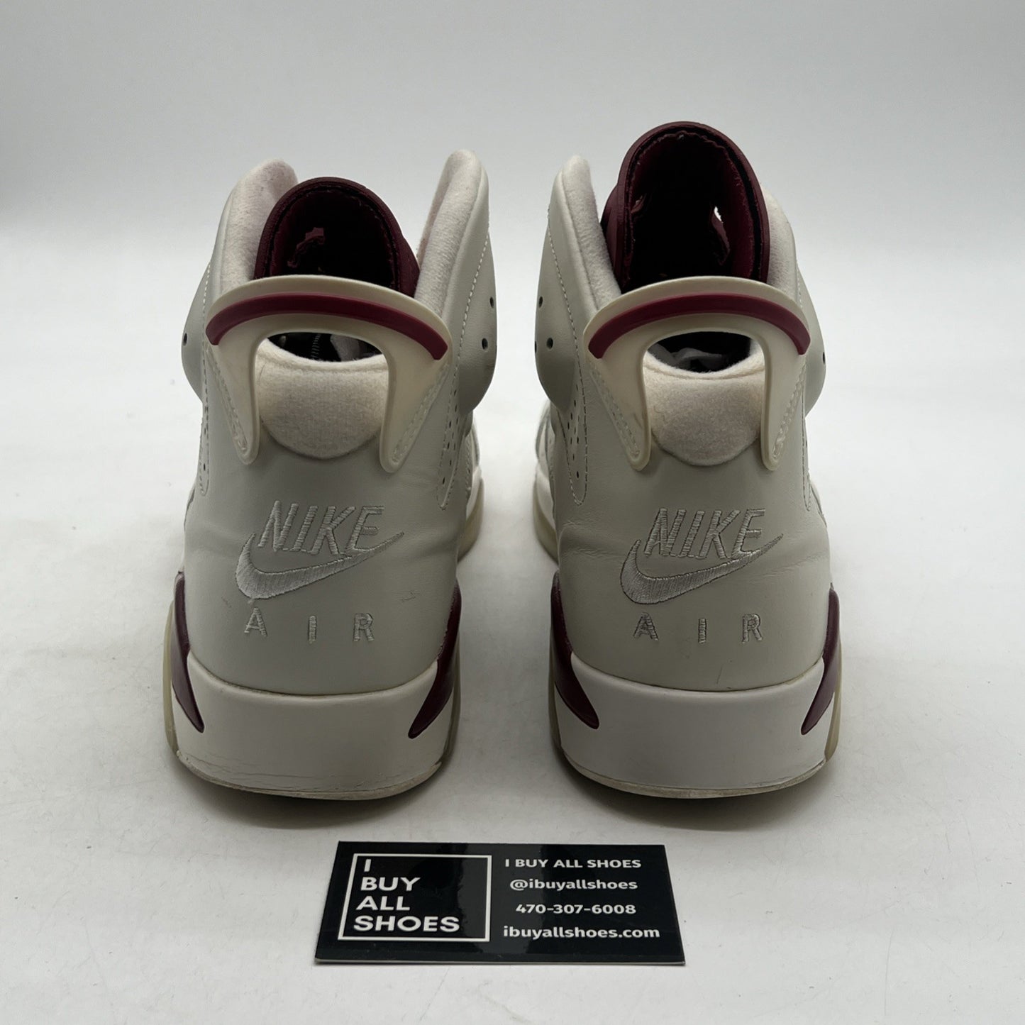 Size 11 - Air Jordan 6 Retro 2015 Maroon (384664-116)