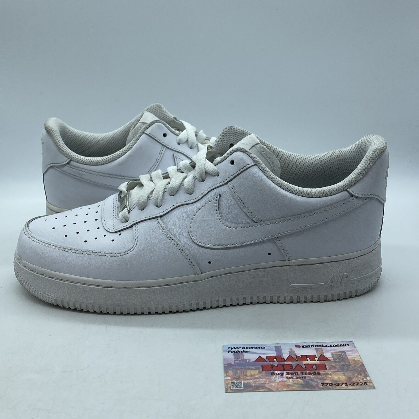 Size 11 - Nike Air Force 1 '07 Low Triple White Leather (CW2288-111)