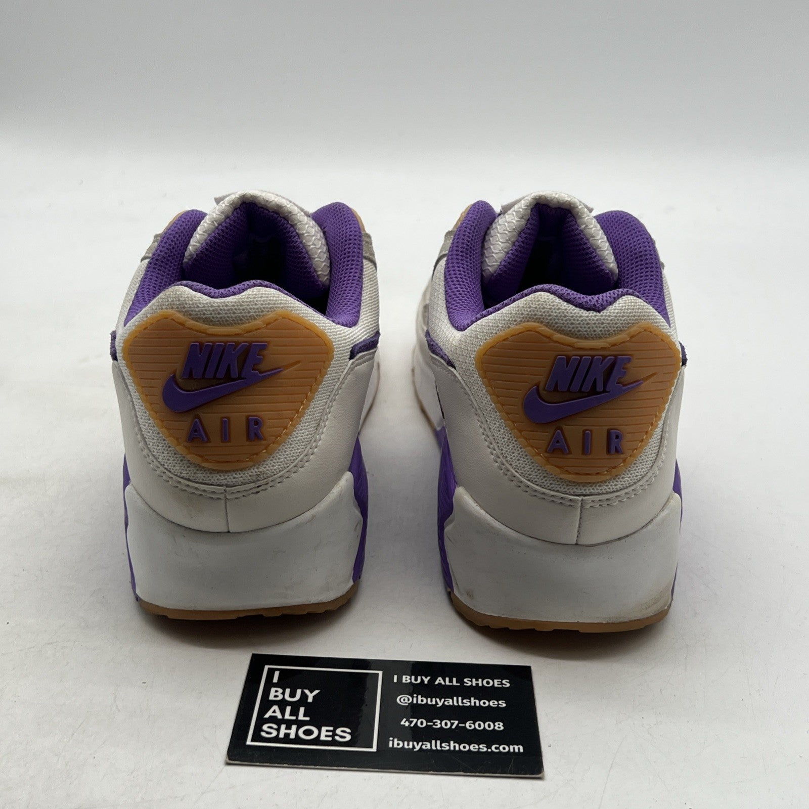 Size 10.5 - Nike Air Max 90 Sail Purple (DM0029-102)