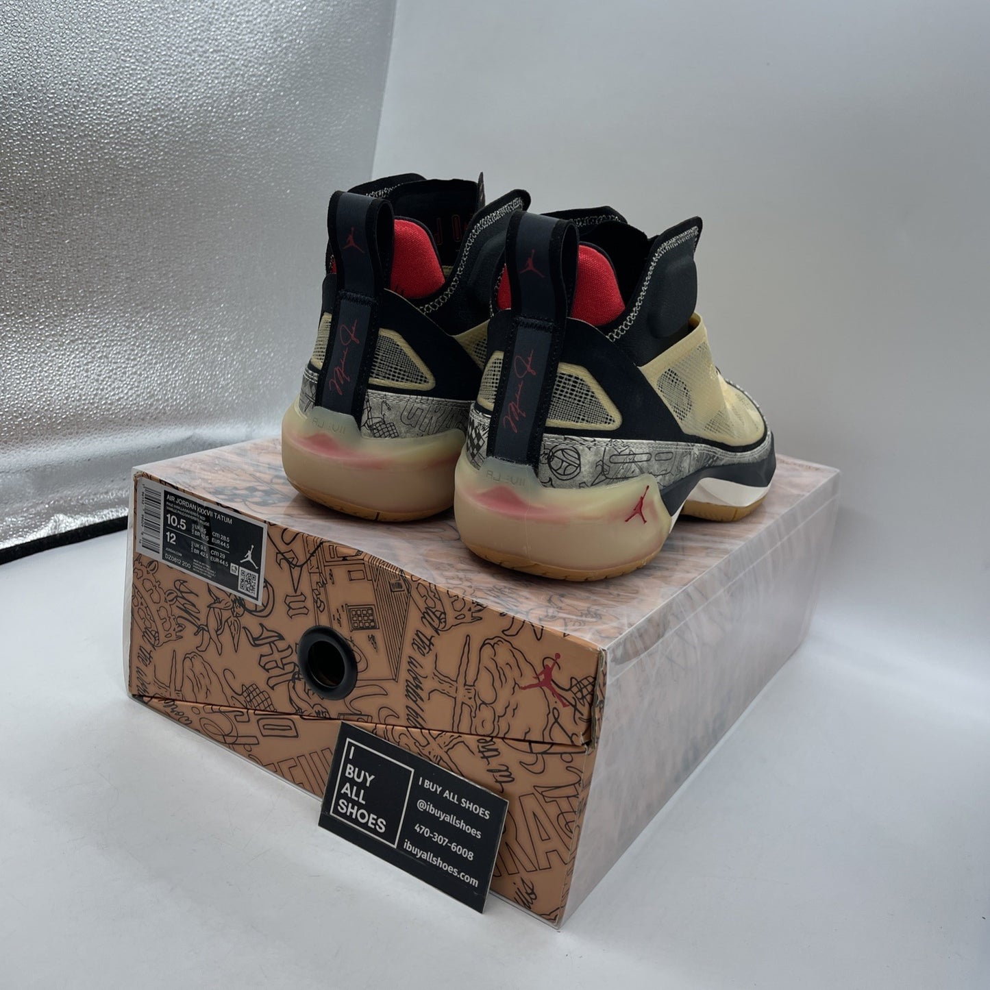 Size 10.5 - Jayson Tatum x Air Jordan 37 Tattoo (DZ0812-200)