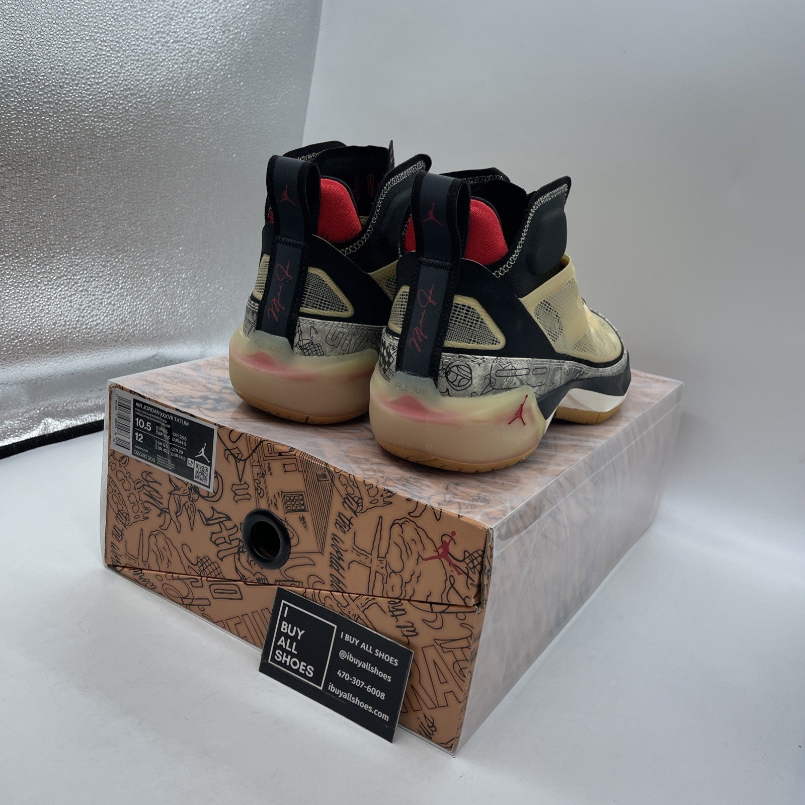 Size 10.5 - Jayson Tatum x Air Jordan 37 Tattoo (DZ0812-200)