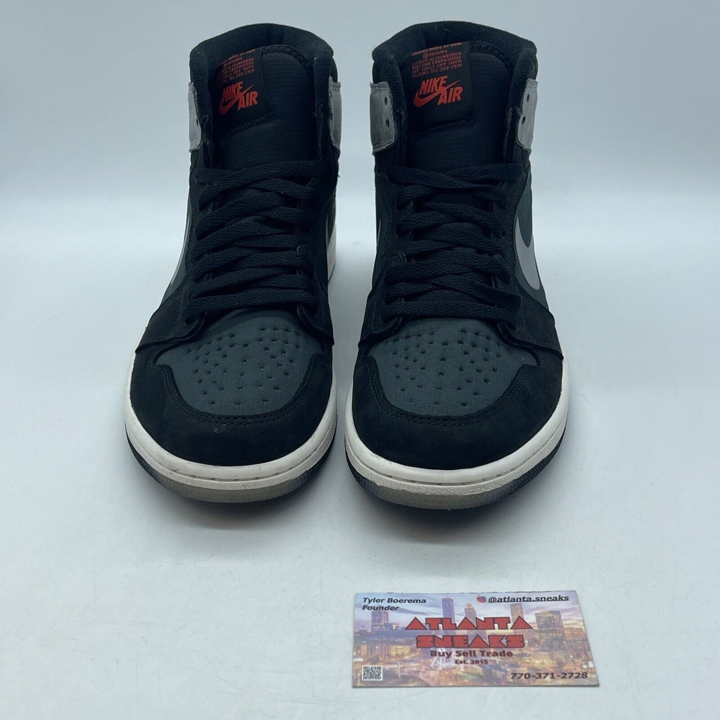 Size 9.5 - Air Jordan 1 Element GORE-TEX High Black Particle Grey (DB2889-001)