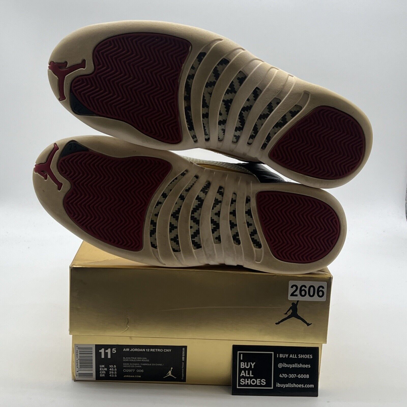 Size 11.5 - Air Jordan 12 Retro 2019 Chinese New Year (CI2977-006)