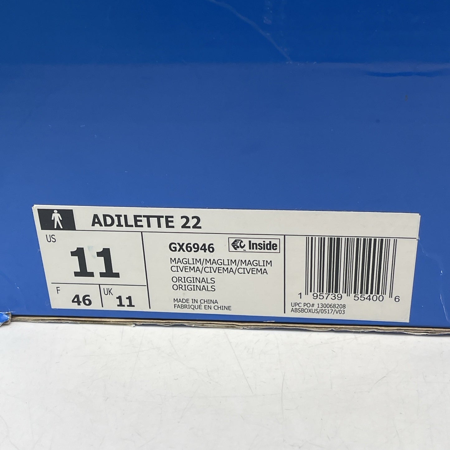 Size 11 - Adidas Adilette 22 Slides Magic Lime (GX6946)