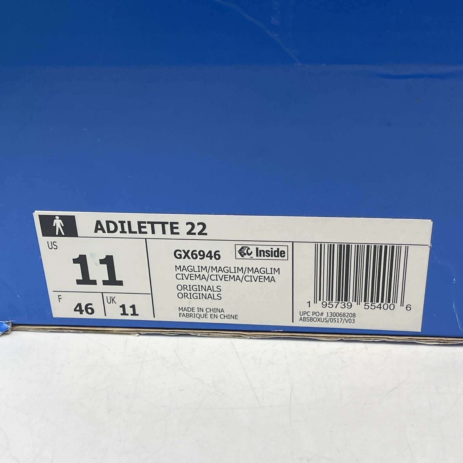 Size 11 - Adidas Adilette 22 Slides Magic Lime (GX6946)