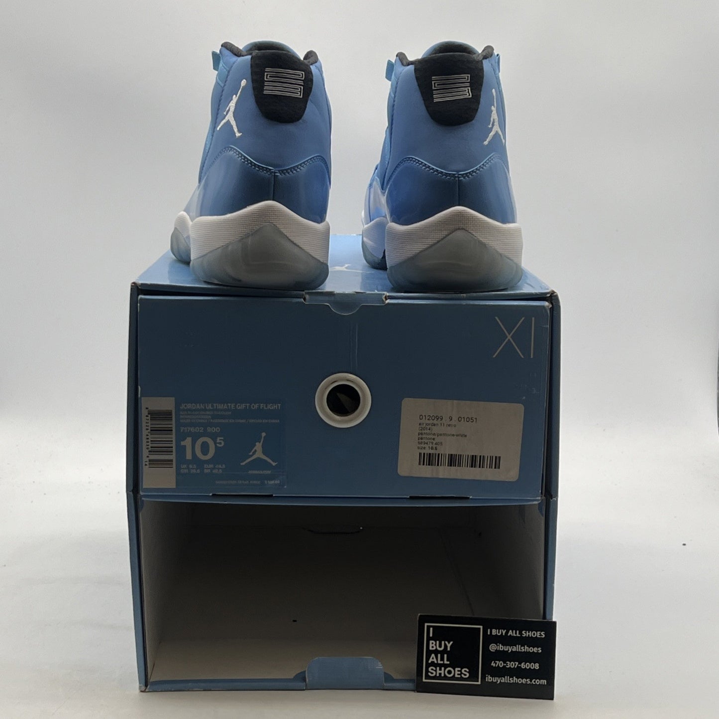 Size 10.5 - Air Jordan 11 Retro Pantone (689479-405)