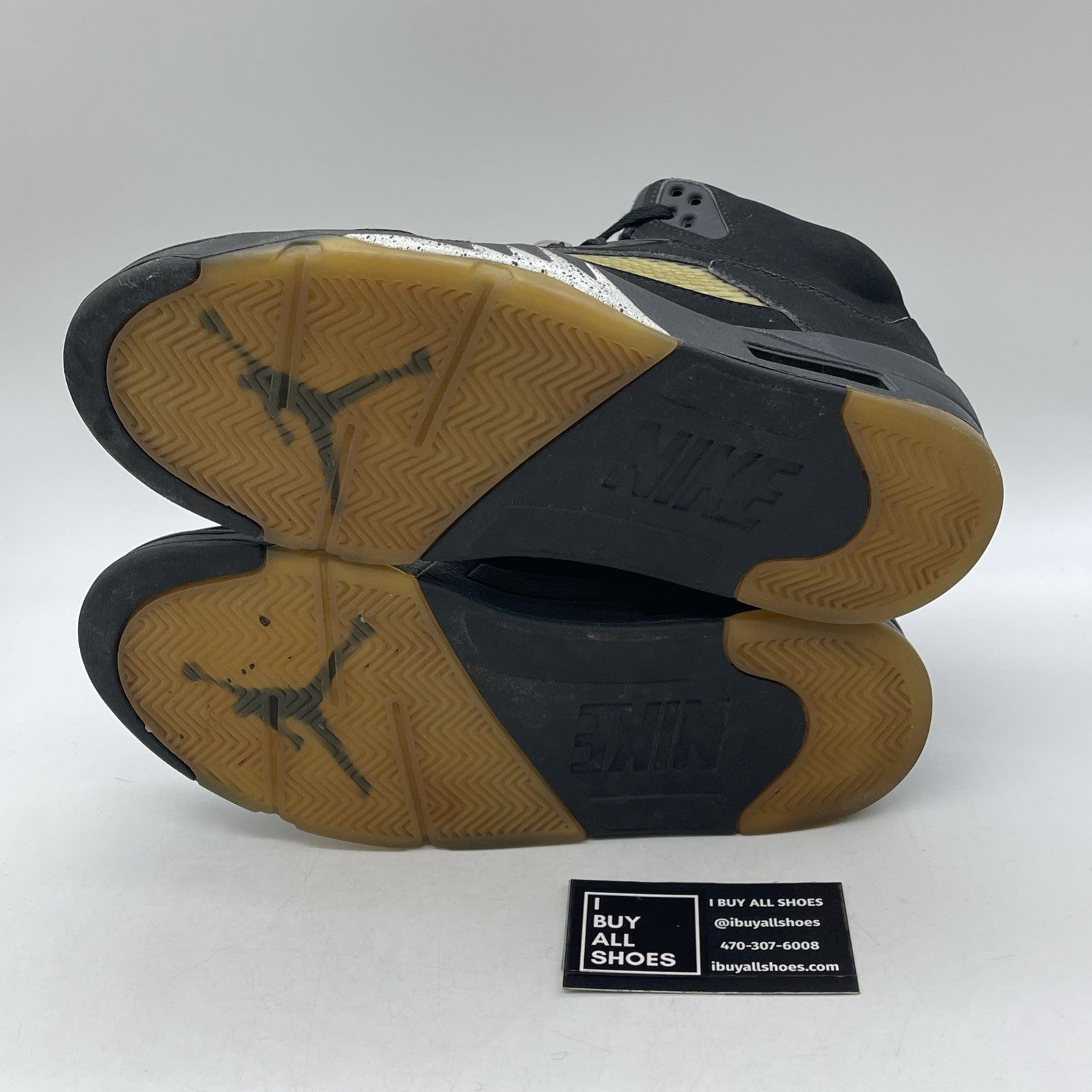 Size 8.5 - Air Jordan 5 OG Mid Metallic Silver (845035-003)