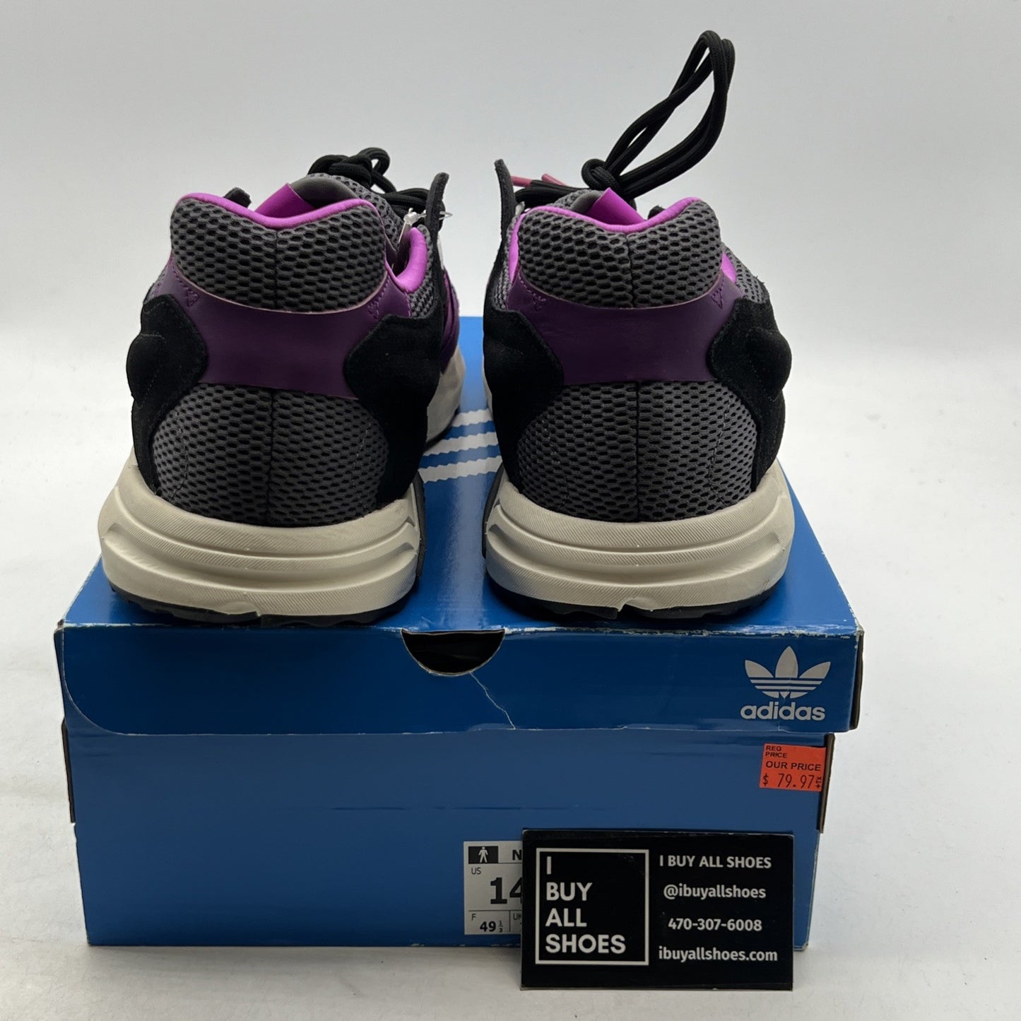 Size 14 - Adidas Ninja x ZX Torsion Time In - Glory Purple (FW9831)
