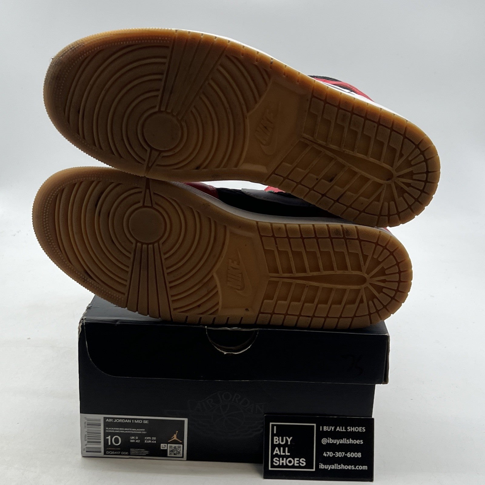 Size 10 - Air Jordan 1 SE Mid Christmas (DQ8417-006)
