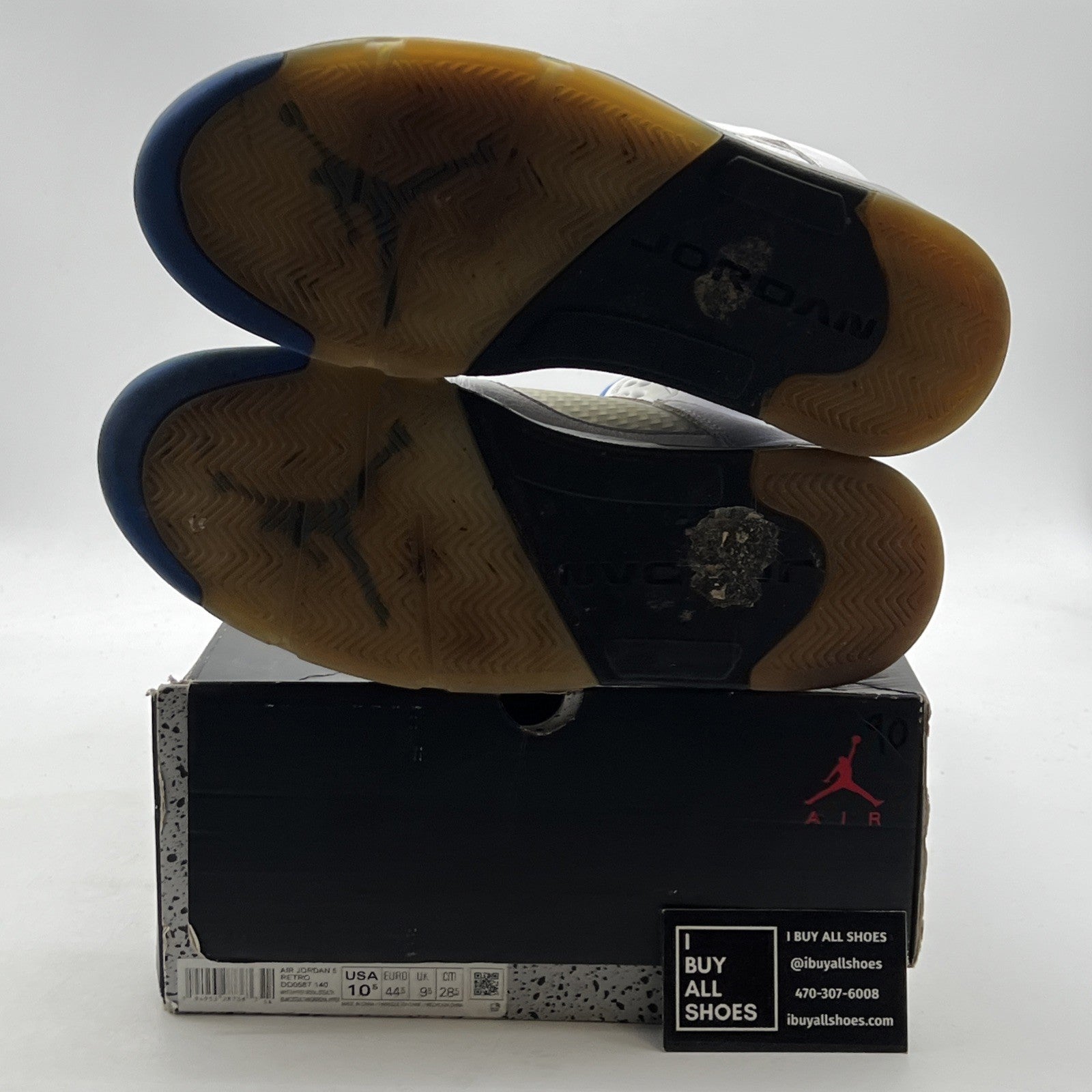 Size 10.5 - Air Jordan 5 Retro Stealth 2.0 (DD0587-140)