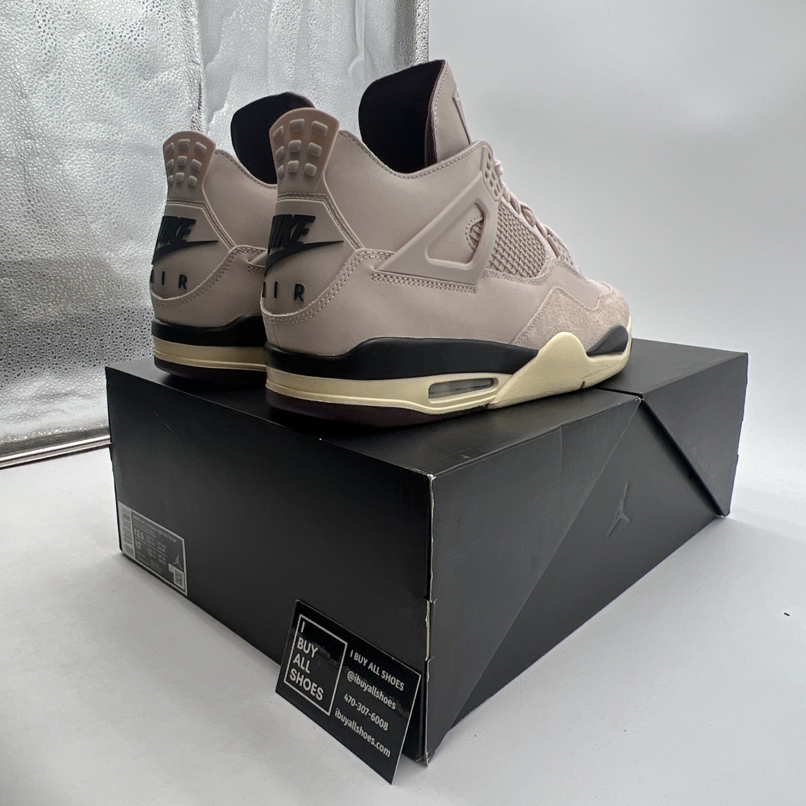 Size 13.5 - A Ma Maniére x Air Jordan 4 Retro While You Were Sleeping W