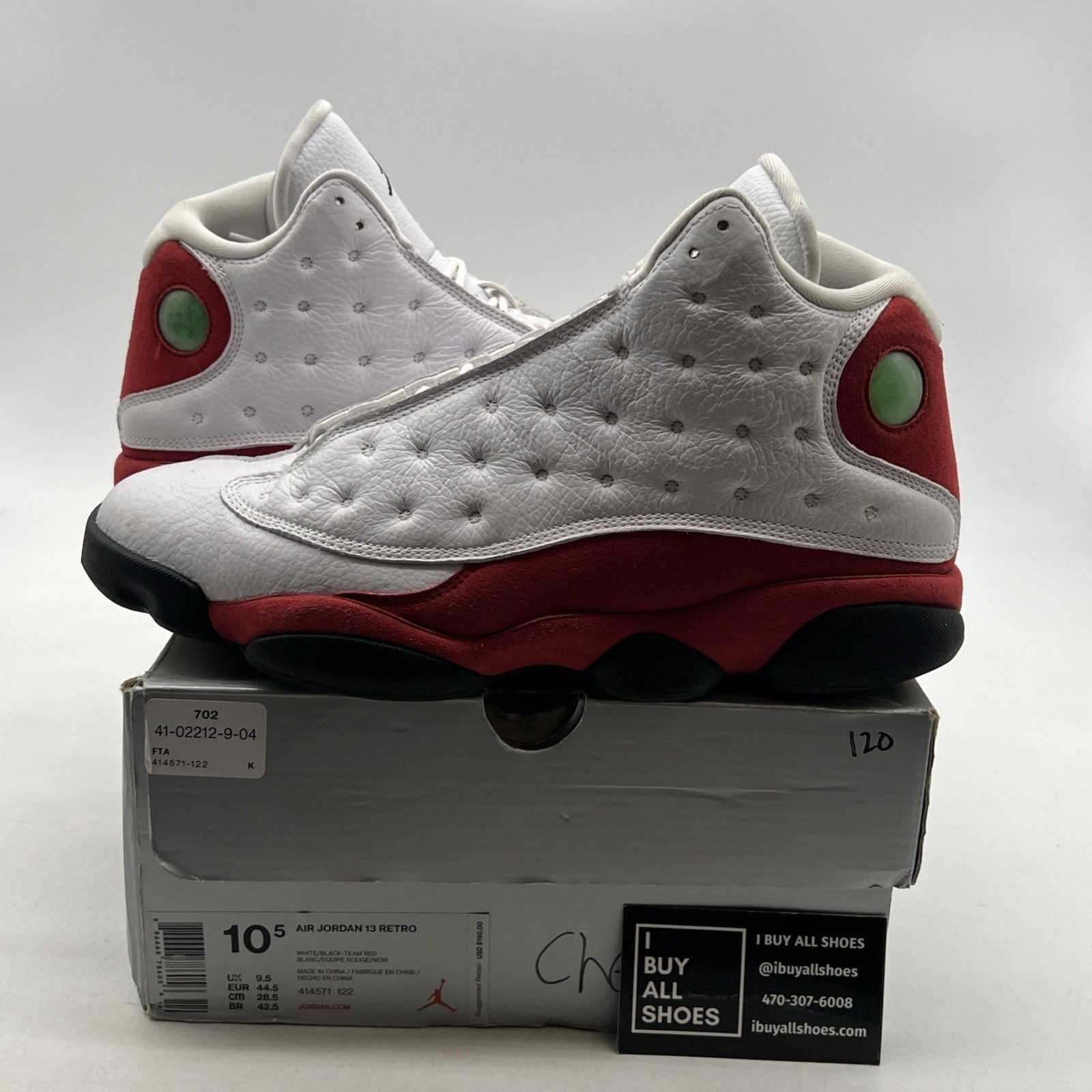 Size 10.5 - Air Jordan 13 Retro Chicago 2017 (414571-122)