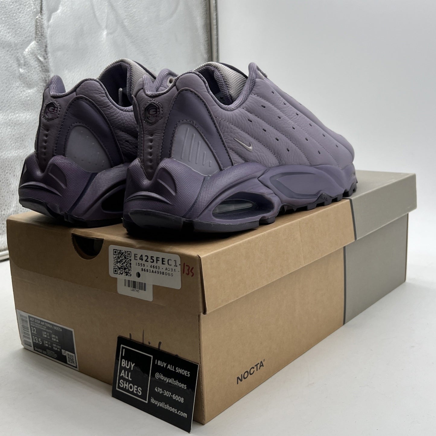Size 12 - Nike NOCTA x Hot Step Air Terra Purple (DH4692-500)