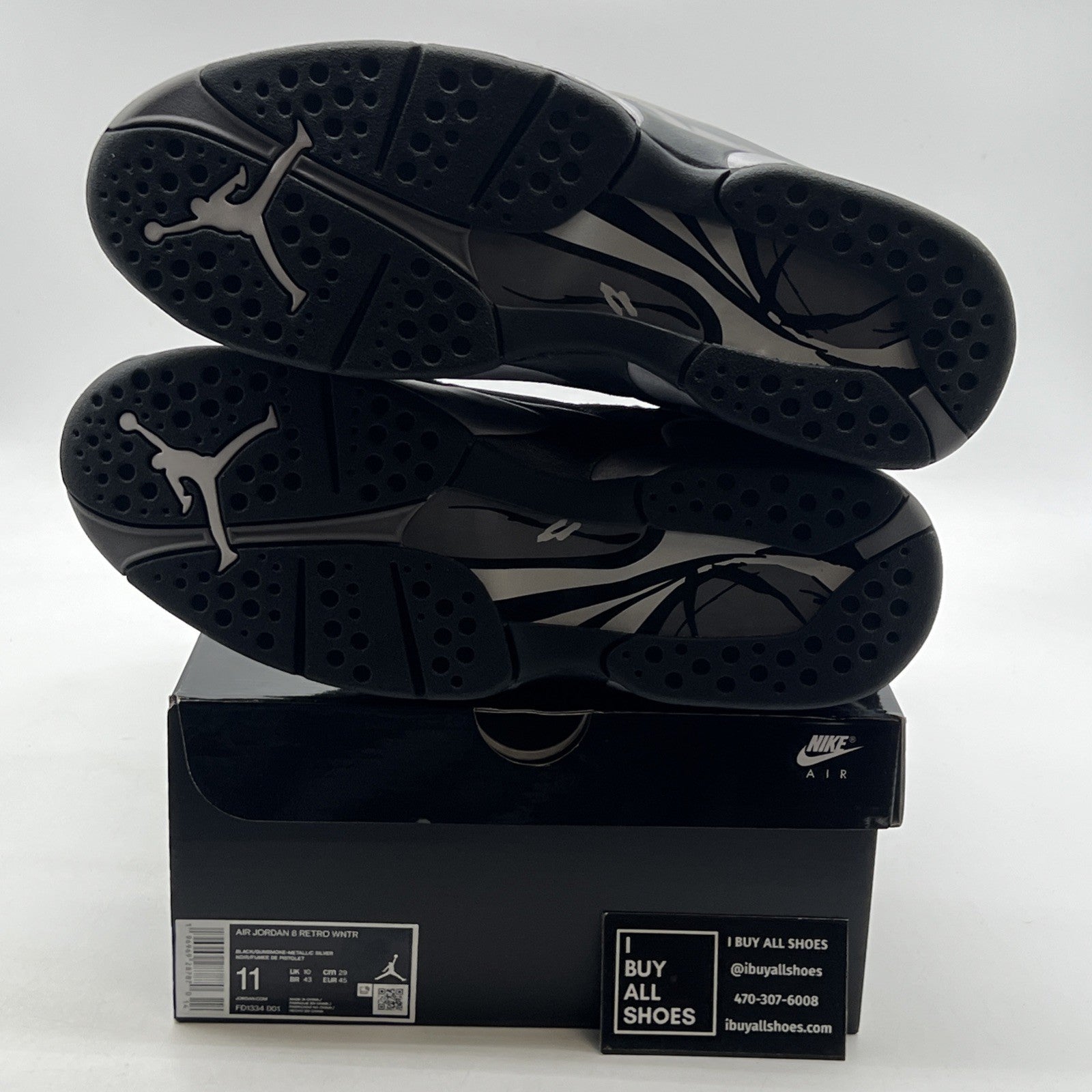 Size 11 - Air Jordan 8 Retro Winterized Gunsmoke (FD1334-001)