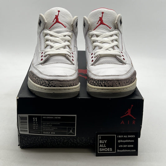 Size 11 - Air Jordan 3 Retro release 2011 (136064-010)