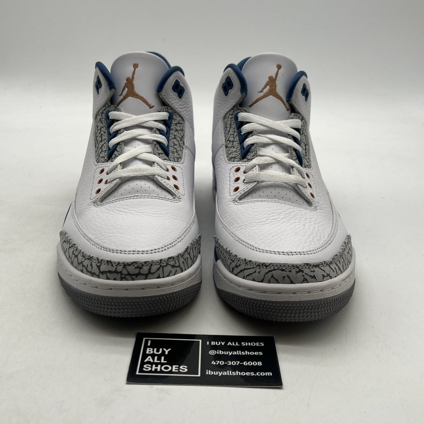 Size 11.5 - Air Jordan 3 Retro Mid Washington Wizards (CT8532-148)