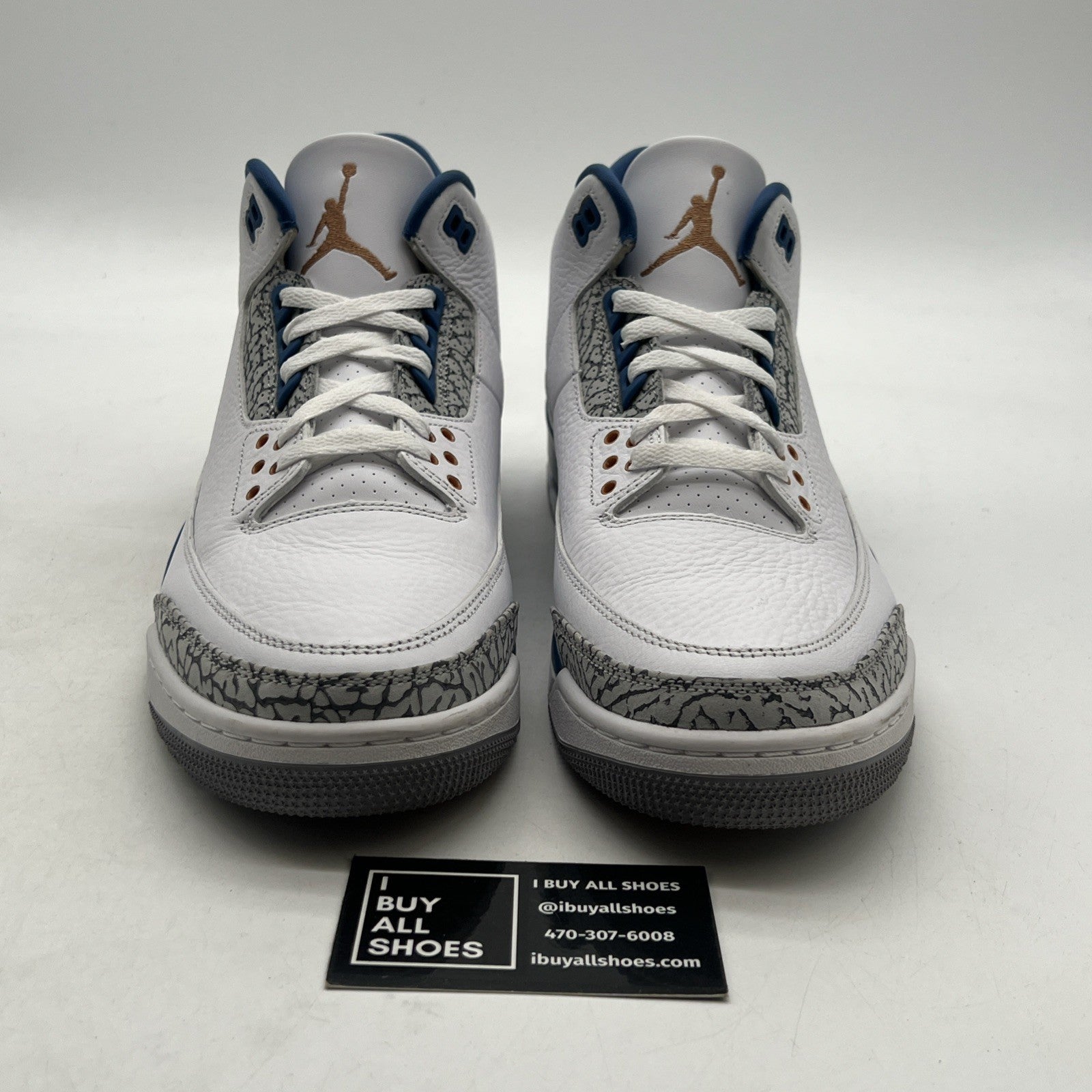 Size 11.5 - Air Jordan 3 Retro Mid Washington Wizards (CT8532-148)