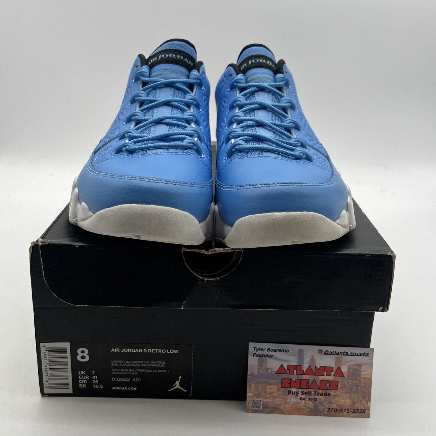 Size 8 - Air Jordan 9 Retro Low Pantone (832822-401)