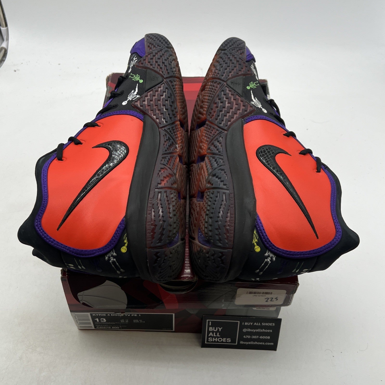 Size 13 - Nike Kyrie 4 PE Day of the Dead (CI0278-800)