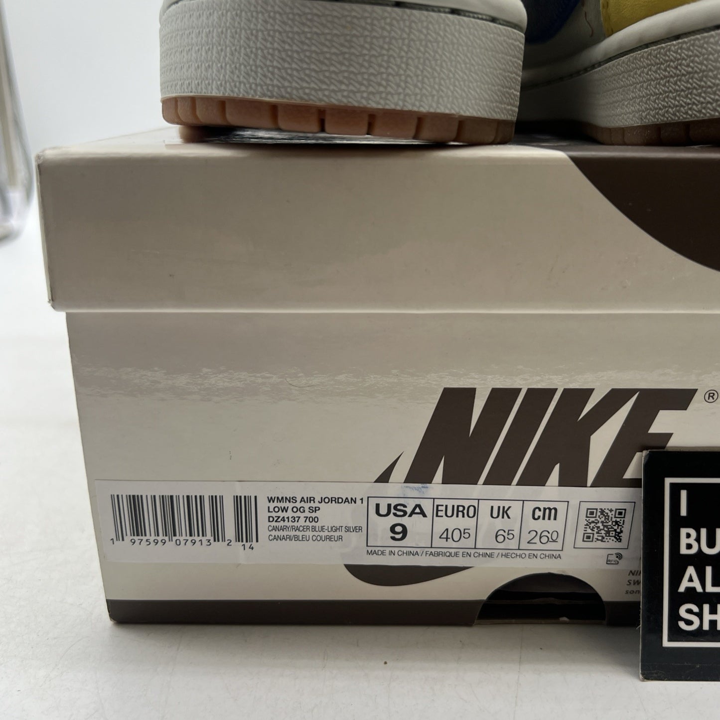 Size 9 - Travis Scott x Air Jordan 1 Retro OG SP Low Canary W (DZ4137-700)