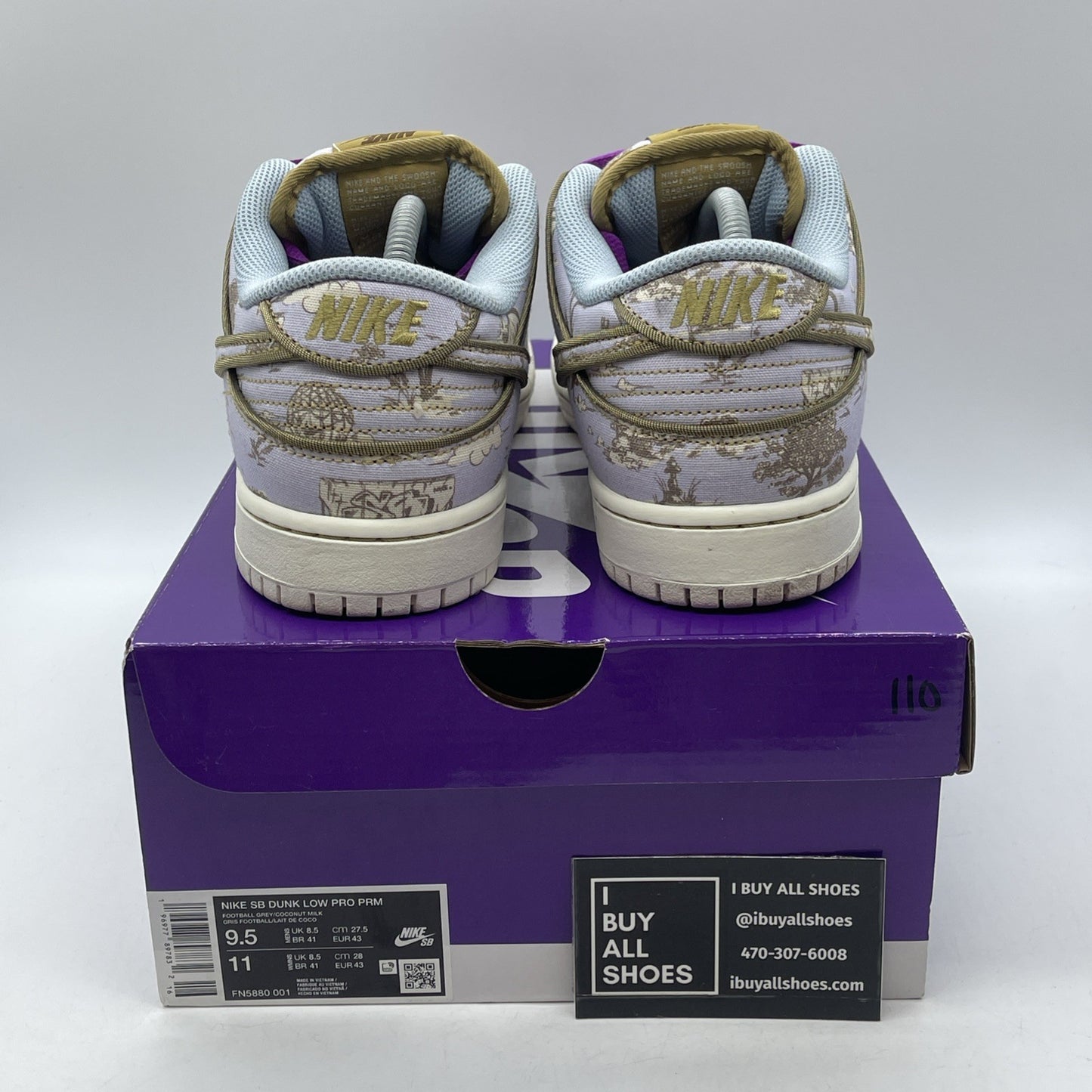 Size 9.5 - Nike Dunk Premium SB Low City of Style Pack Brown (FN5880-001)
