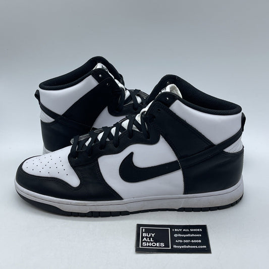 Size 13 - Nike Dunk High Black White (DD1399-105)