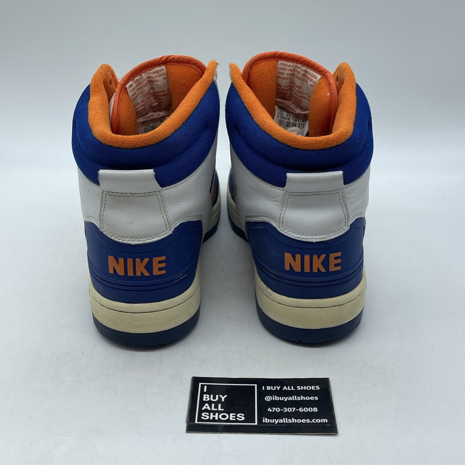 Size 10.5 - Air Force II High New York (62406-181)
