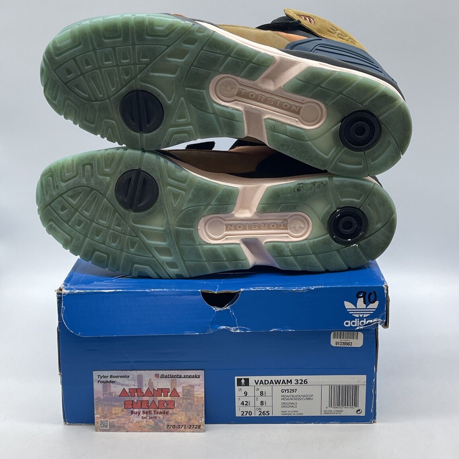 Size 9 - adidas Kid Cudi x Vadawam 326 Mesa Hazy Copper Suede Leather  (GY5297)