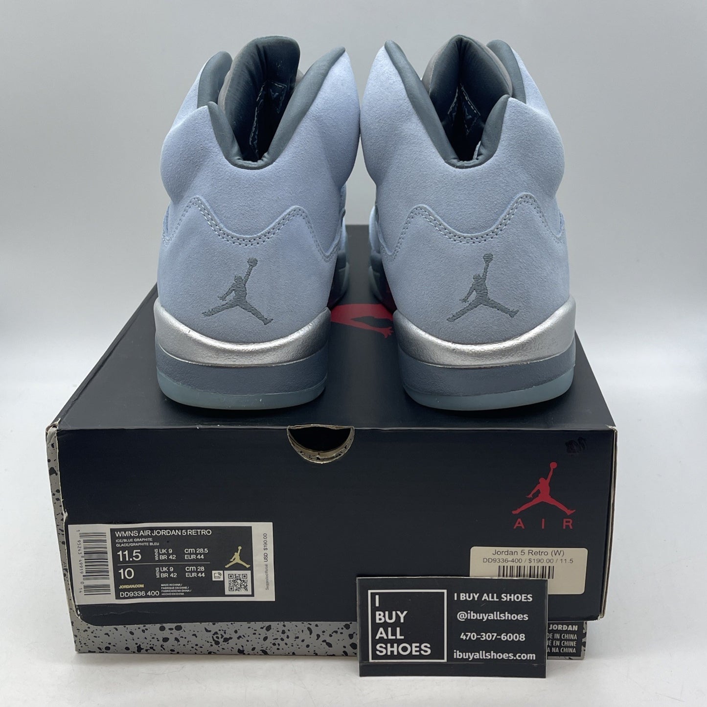 Size 11.5W - Air Jordan 5 Retro Blue Bird (DD9336-400)