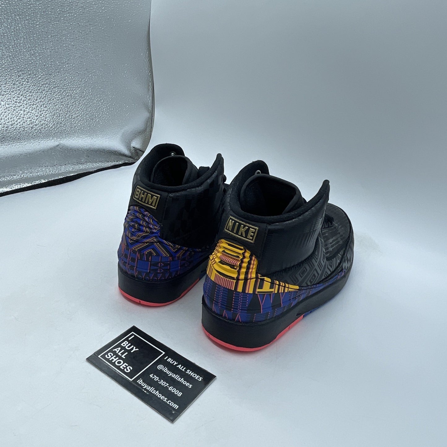 Size 6.5Y - NIKE KIDS AIR JORDAN 2 RETRO BHM (CI2972-007)