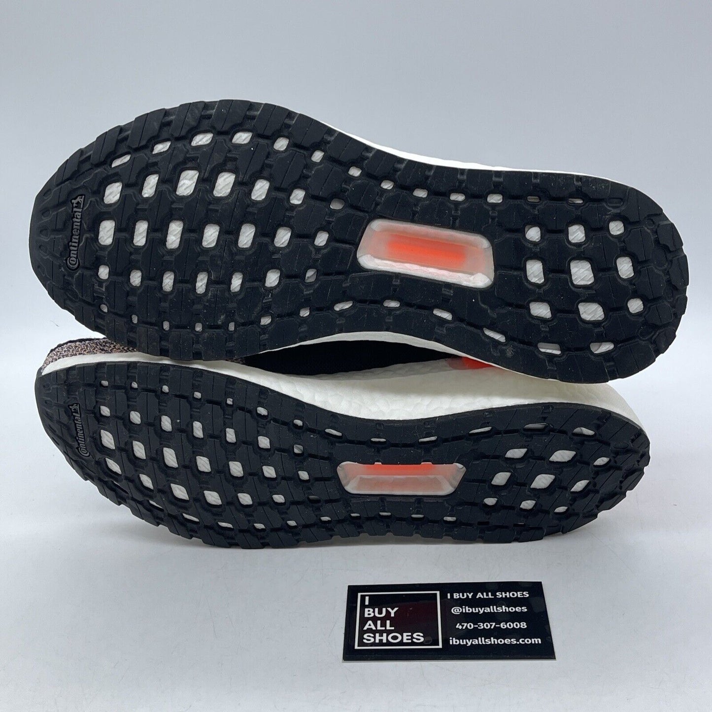 Size 8.5W - adidas UltraBoost 19 Solar Orange Purple Black Suede (G54017)