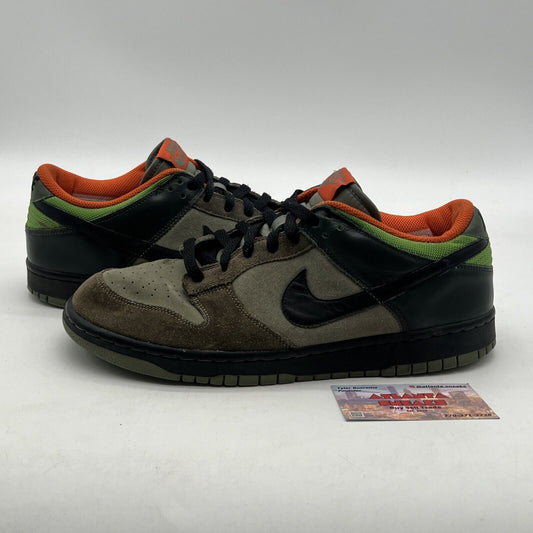 Size 10 - Nike Dunk Cl Low Green (304714-301)