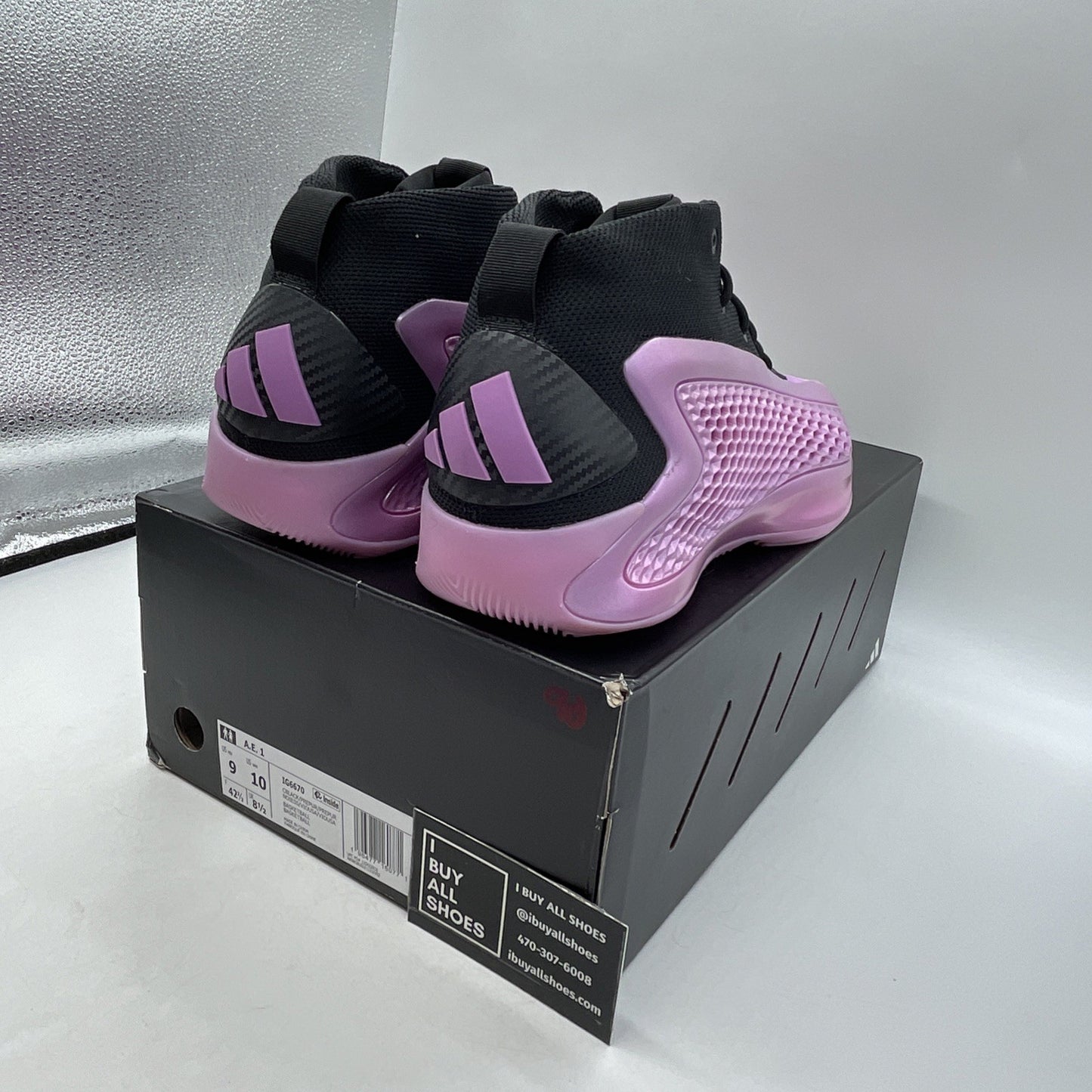 Size 9 - Adidas AE 1 Light Purple (IG6670)