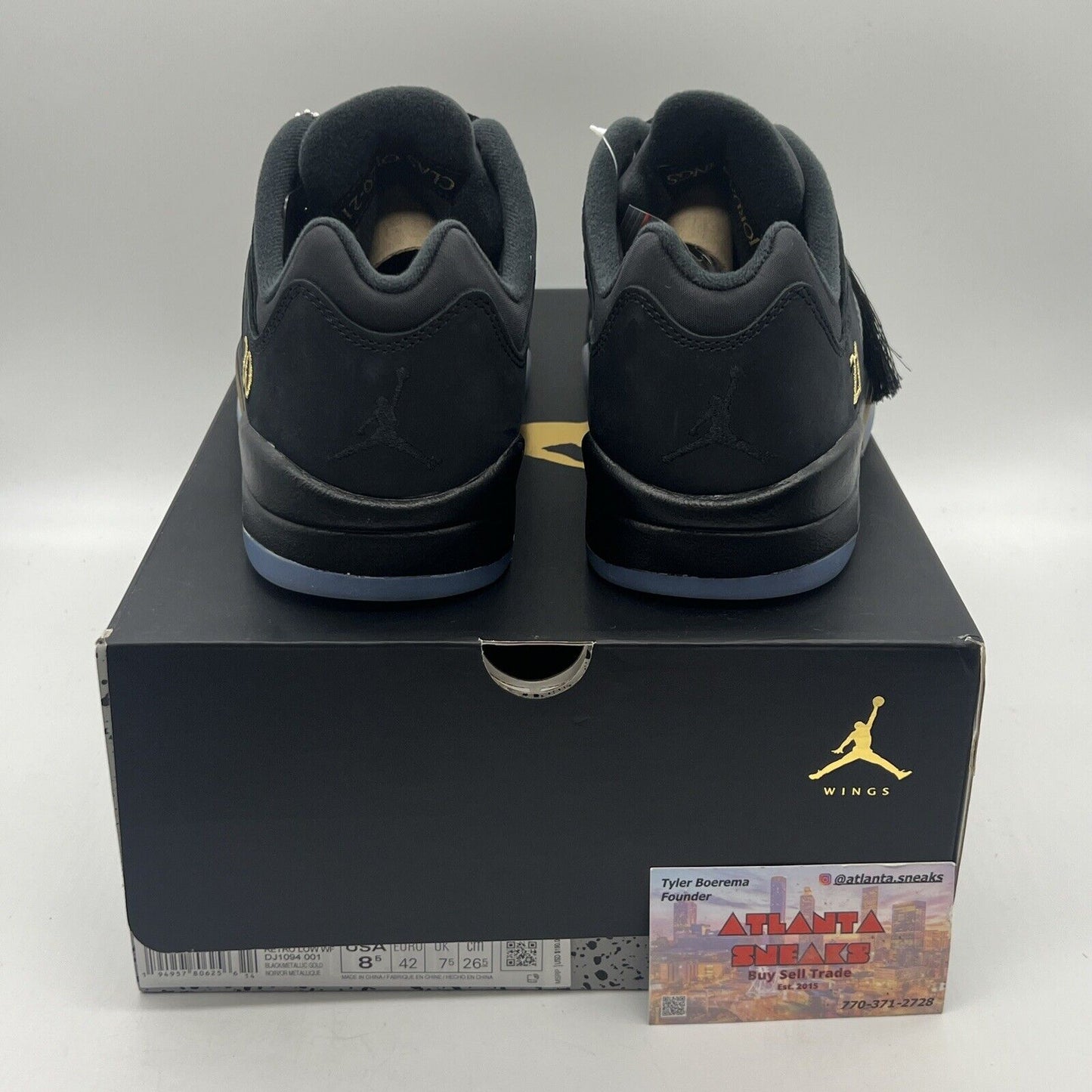 Size 8.5 - Air Jordan 5 Retro Wings Low Class of 2020-21 Brand New Og All DS