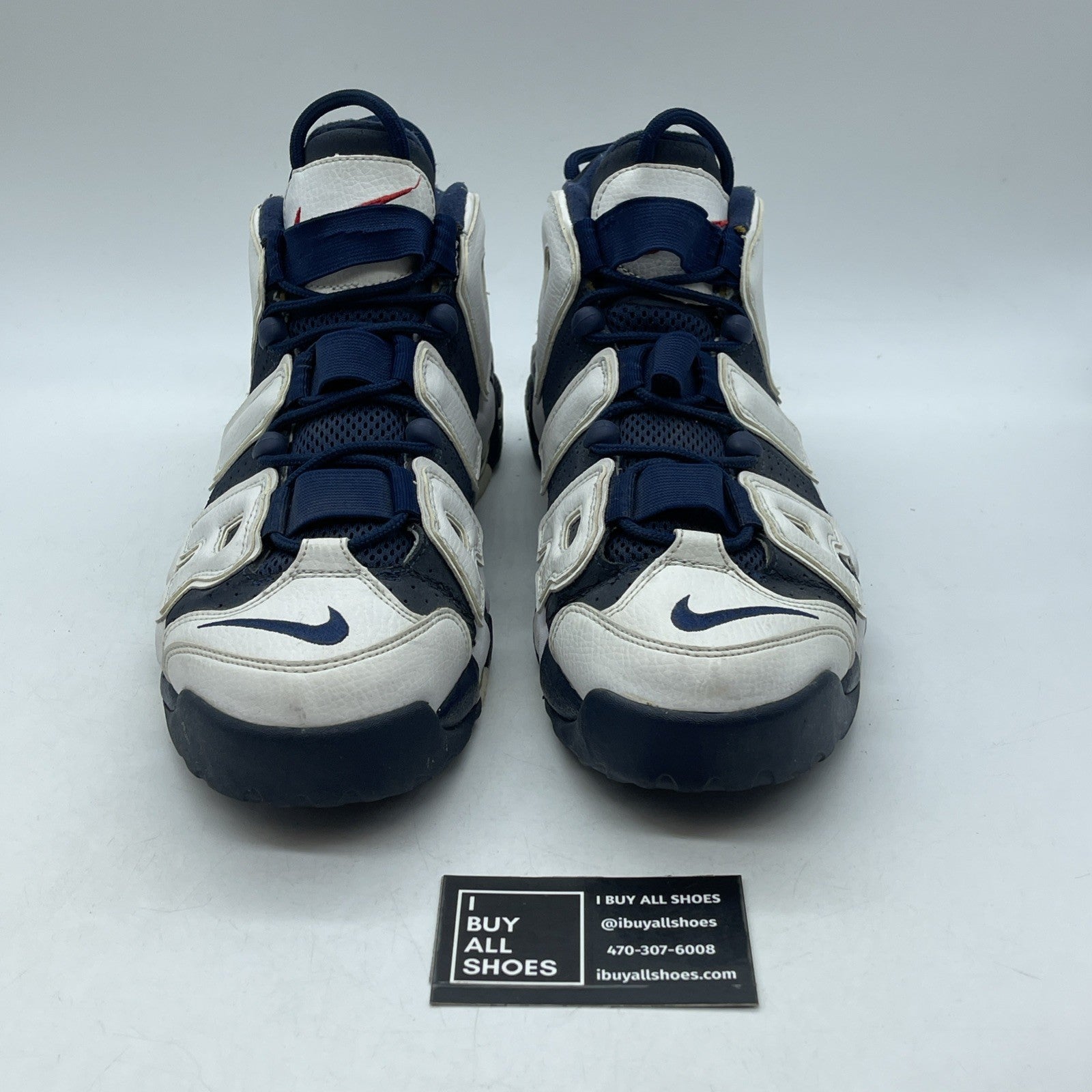 Size 10.5 - Nike Air More Uptempo 2012 Olympic (414962-401)