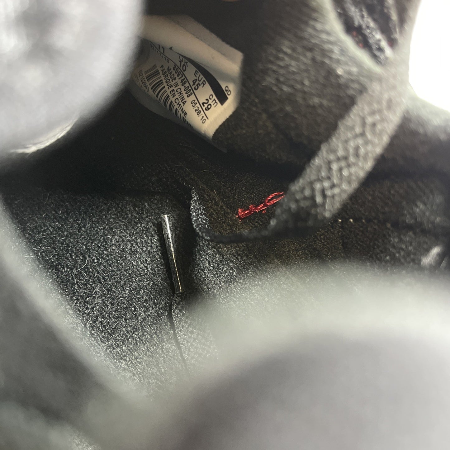 Size 11 - Nike Air Trainer Max 91 Black Varsity Red (309748-003)