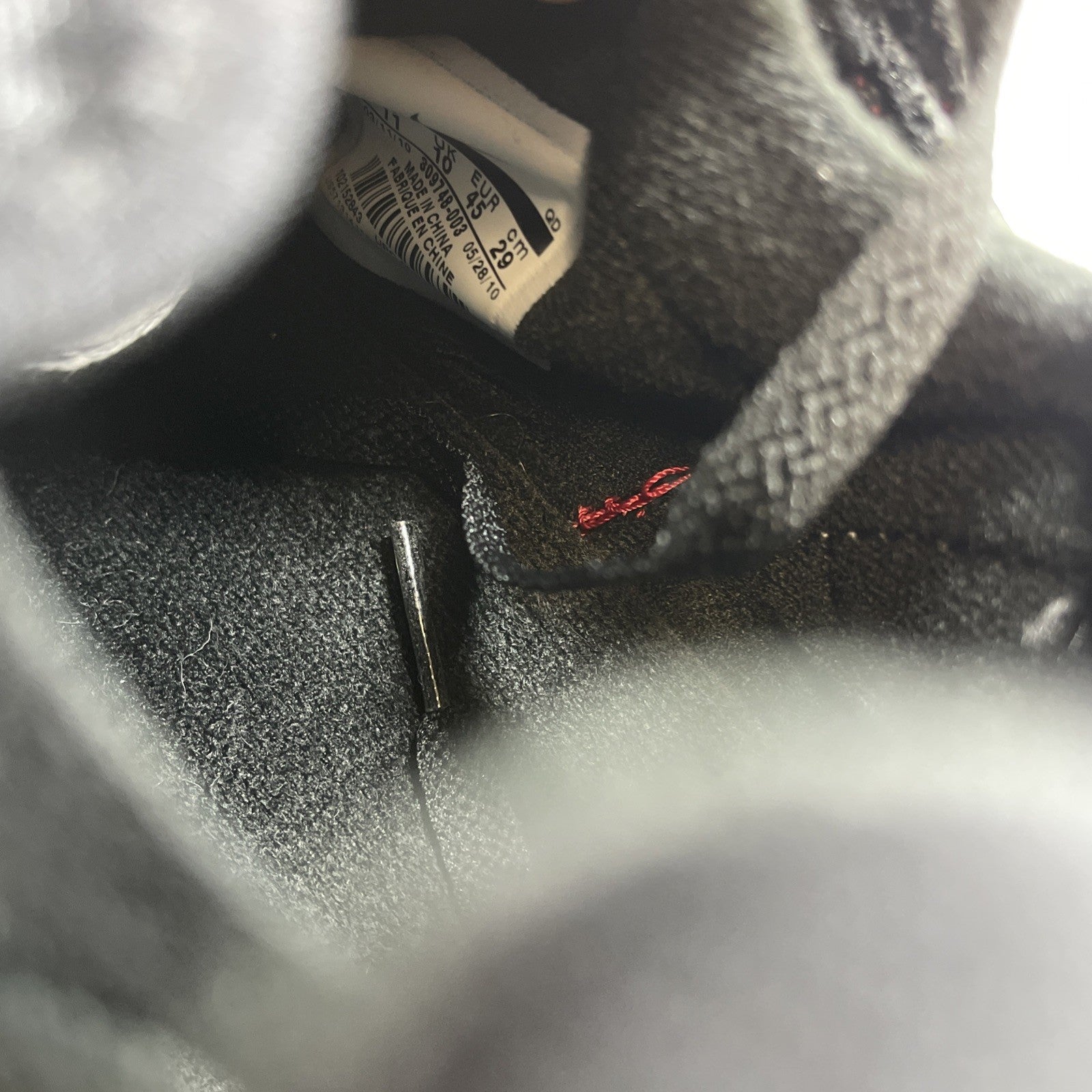 Size 11 - Nike Air Trainer Max 91 Black Varsity Red (309748-003)