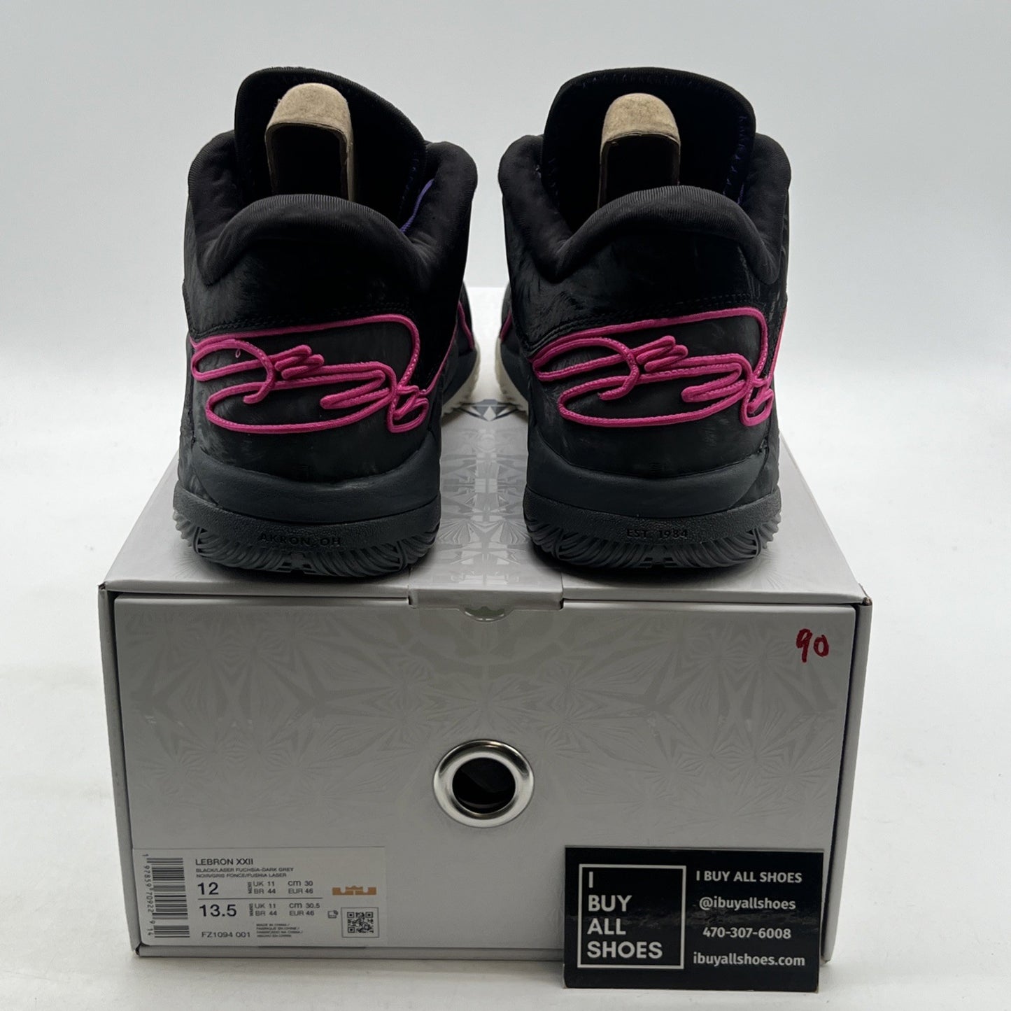 Size 12 - Nike LeBron 22 Blacklight (FZ1094-001)