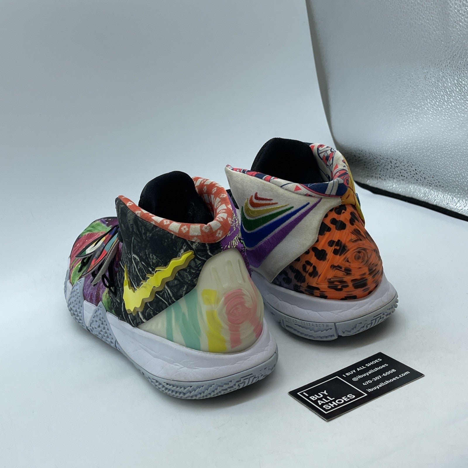 Size 14 - Nike Kybrid S2 Pineapple White Purple Blue Suede Leather (CQ9323-900)