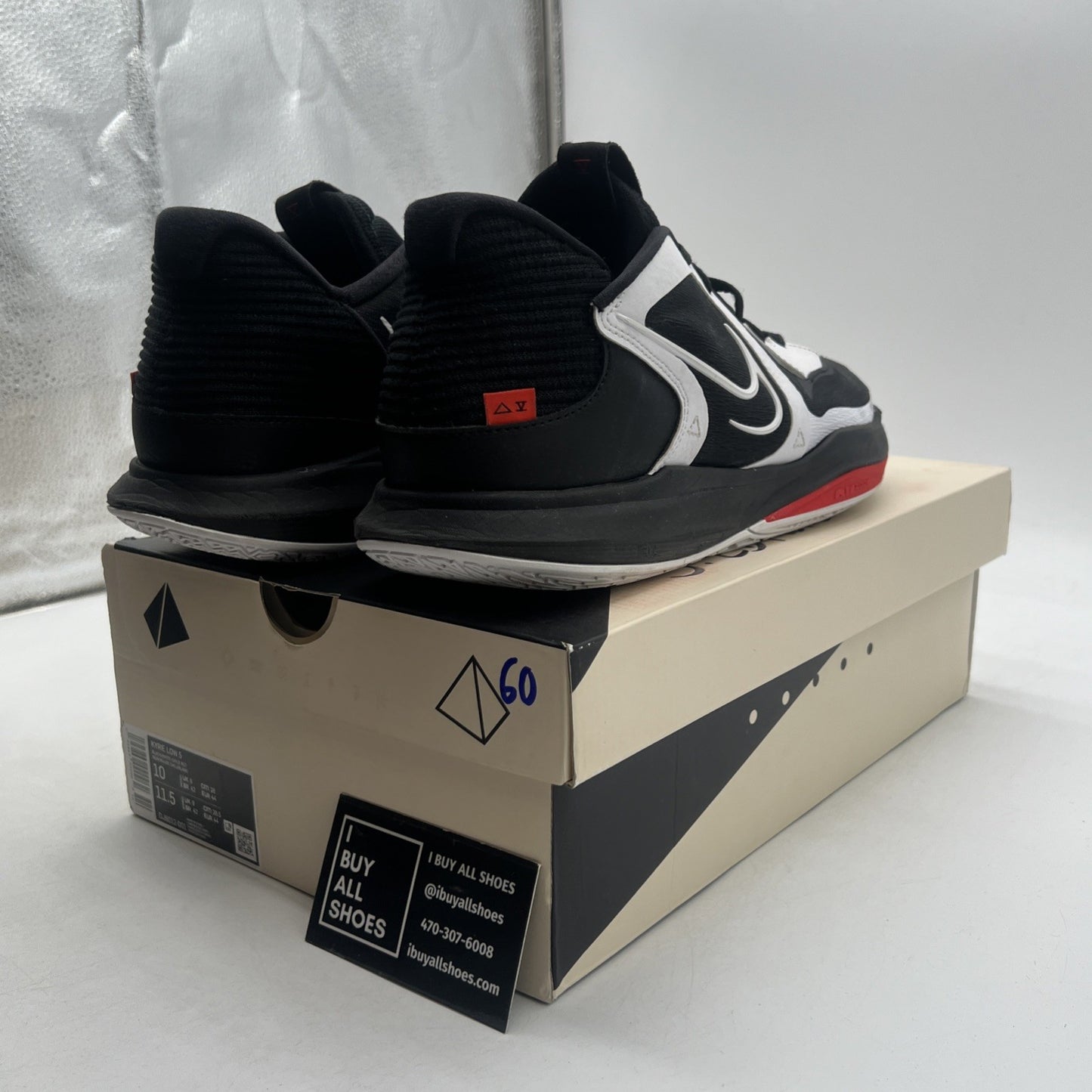 Size 10 - Nike Kyrie 5 Low Bred (DJ6012-001)